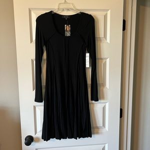 NWT Karen Kane black mini dress